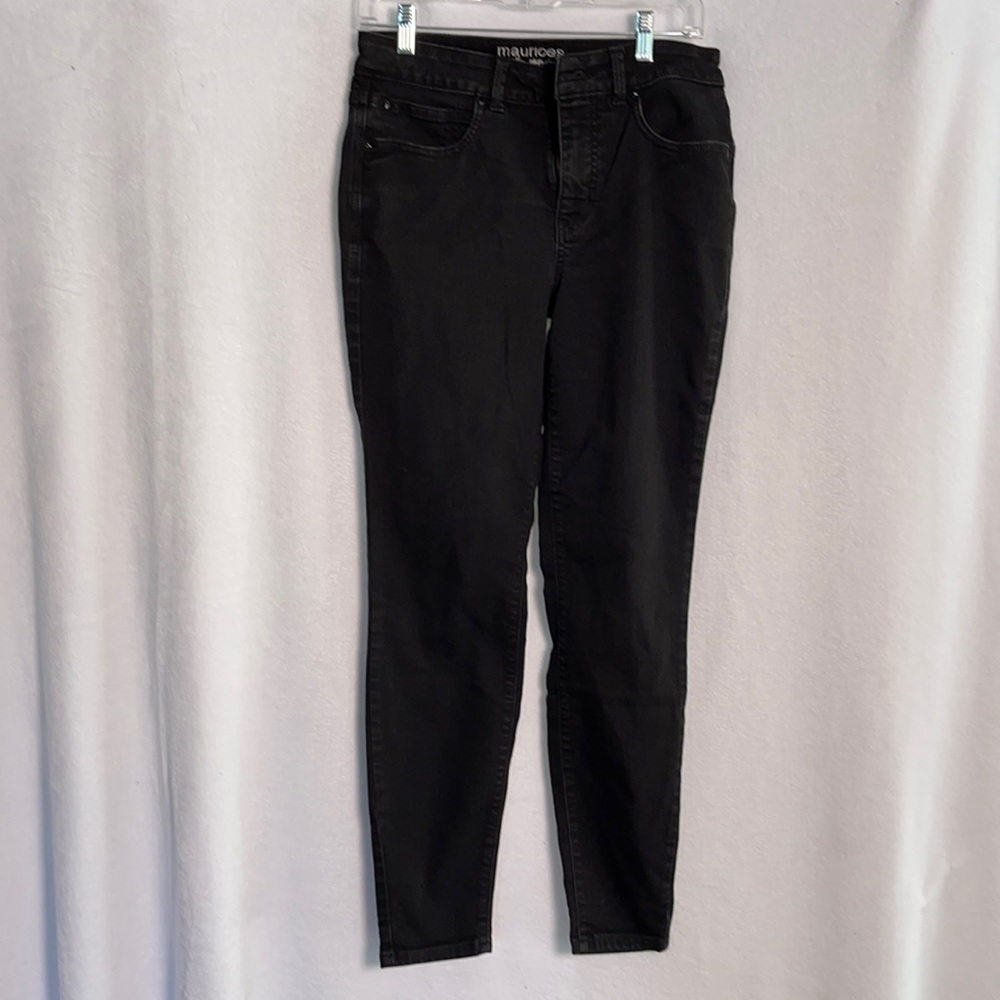 Maurices EVER flex High Rise Skinny Black Jeans